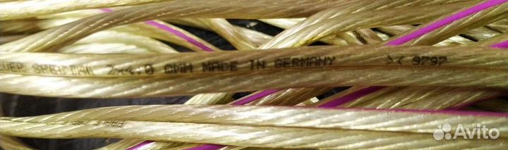 Speaker cable акустические кабели разные