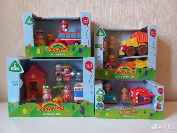 Новые Наборы ELC Happyland с Фигурками от