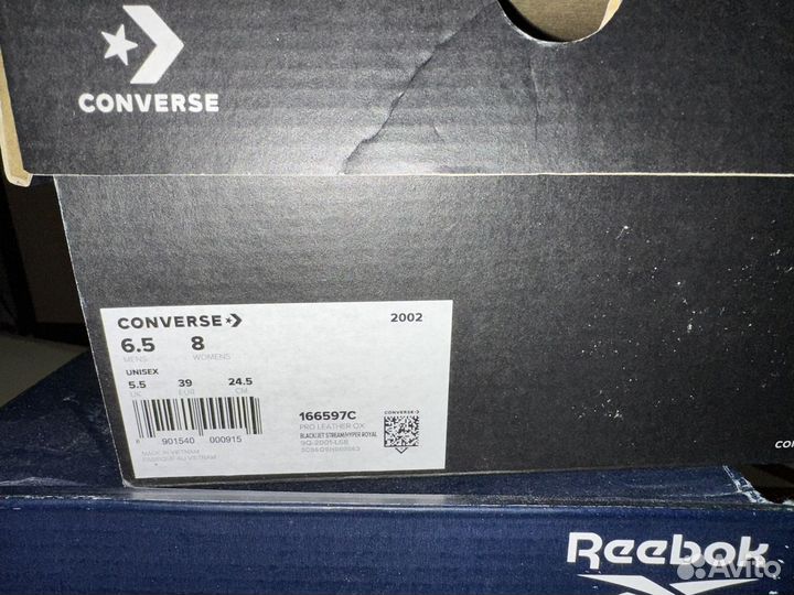 Кроссовки женские Converse Pro Leather 24.5см