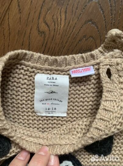 Свитера Zara детские 86-98