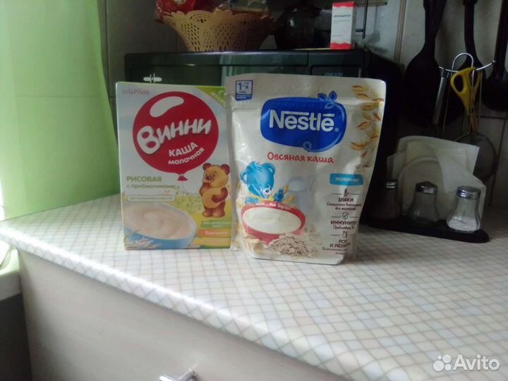 Детские каши молочные