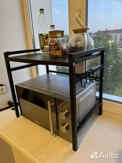 Раздвижная подставка для микроволновки