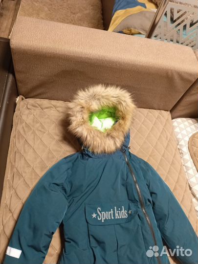 Комбинезон зимний на мальчика рост 116 122