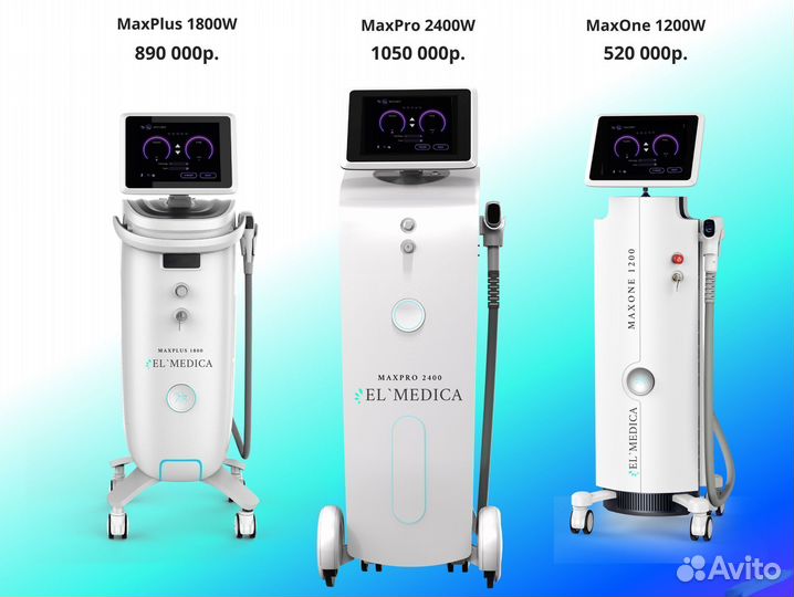 Диодный лазер ElMedica MaxPlus 1800w