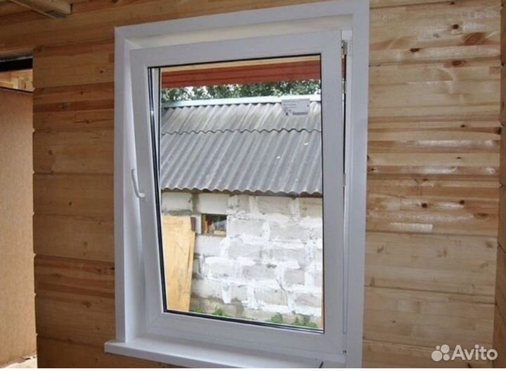 Окна пластиковые/ал. под ключ