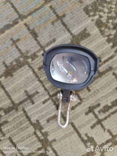 Фара с сигналом на электросамокат