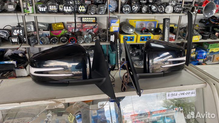 Боковые зеркала Приора AMG с электроскладыванием