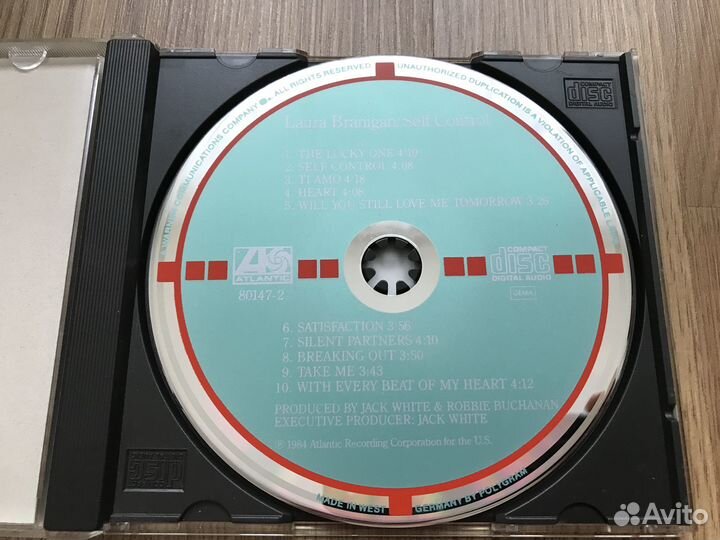 CD Laura Branigan 1984 Self Control Target