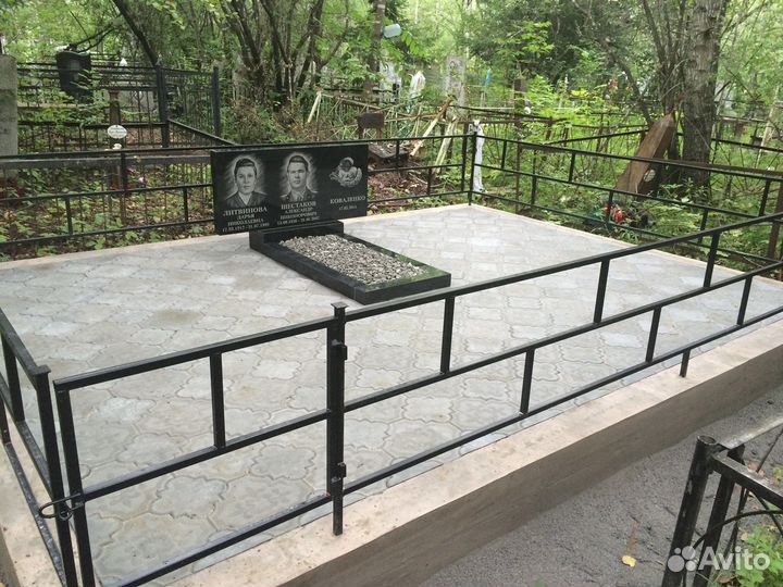 Благоустройство мест захоронения, могил