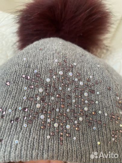 Шапка зимняя для девочки 46 48