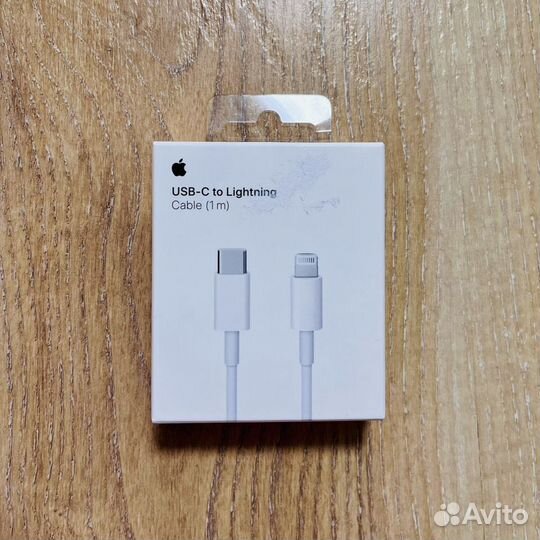 Кабель Apple Type-C to lightning, 1 метр