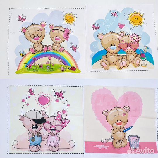 Панельки для бортиков подушек