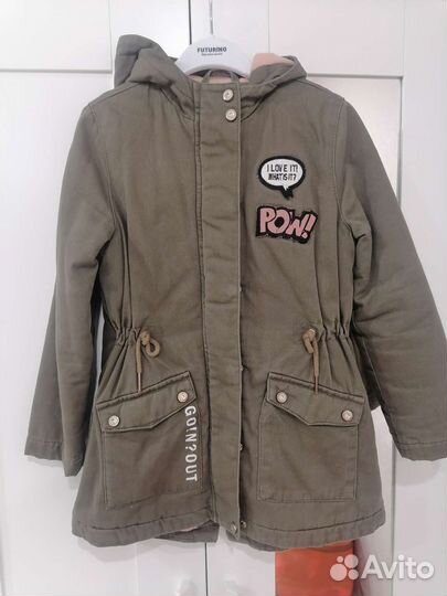 Куртка парка для девочки