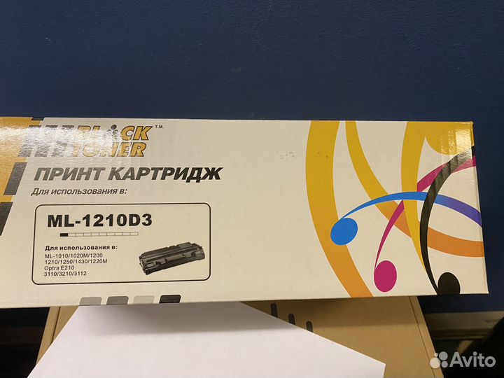 Картридж для принтера, Samsung ML-1210D3