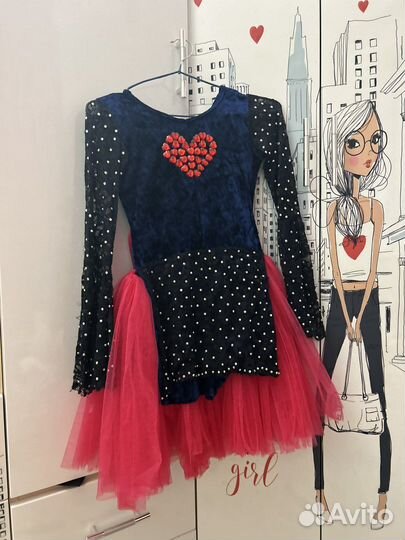 Платье для фигурного катания