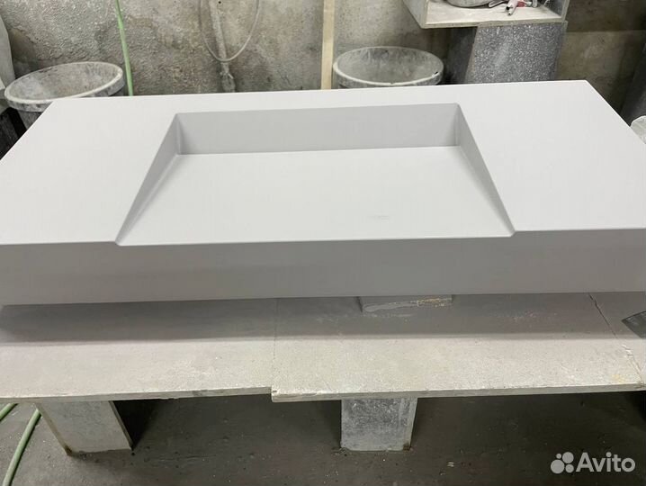 Раковина из бетона на заказ по вашим размерам