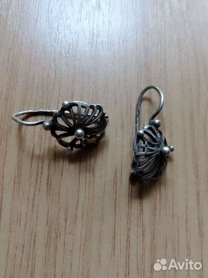 Серьги, подвески, кольца СССР