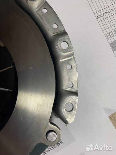 Корзина сцепления Aveo 1.4 lachetti 1.4 f14D3