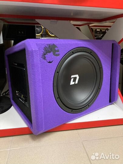 Активный сабвуфер в авто урал kicx DL Audio