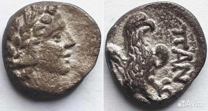 Пантикапей 170-160 гг. до н.э. драхма, серебро