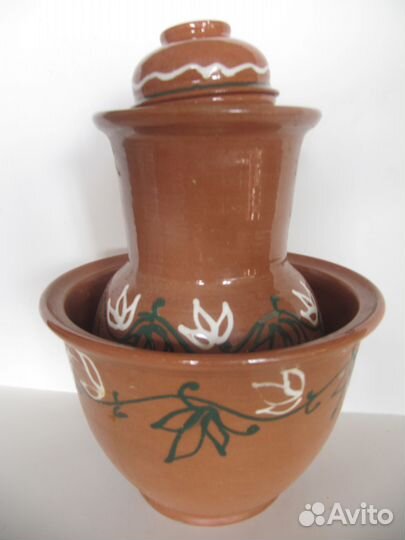 Ваза синего стекла и другой советский винтаж