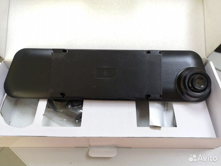 Автомобильный видеорегистратор-зеркало T1 Black