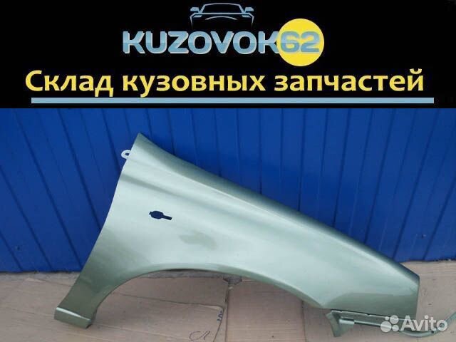 Крыло правое Калина - 1 (Колум.Зелень) пластик