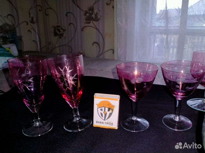 Стопки фужеры СССР (Садовая