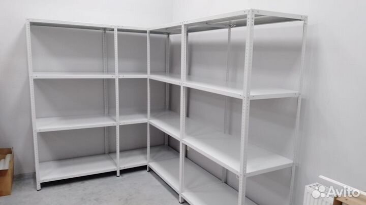 Стеллажи полочные грузовые