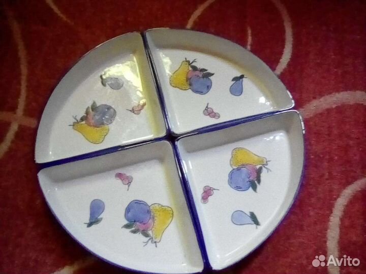 Менажница фарфор