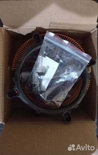 Кулер для процессора ExeGate Wizard EE91-Cu.blue