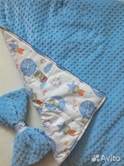 Конверт на выписку для мальчика осень зима