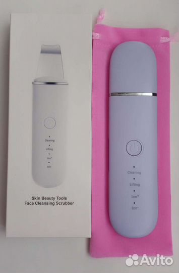 Новый ультразвуковой скребок для лица