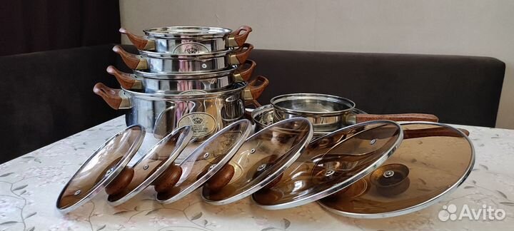 Кастрюля из нержавейки