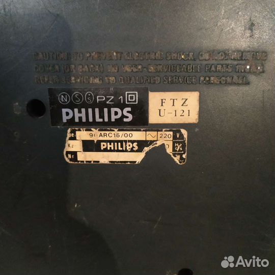 Кассетная дека philips