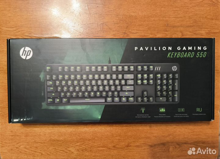 Игровая клавиатура HP Pavilion Gaming 550 (Новая)