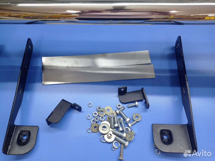 Передняя защита бампера Hyundai Tuscon JM, G4GC