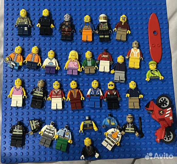 Lego City минифигурки