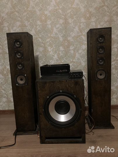 Акустические колонки 2.1