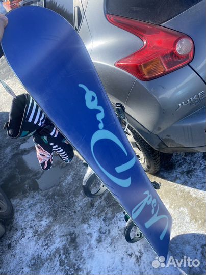 Сноуборд с креплениями женский 149 +ботинки 38