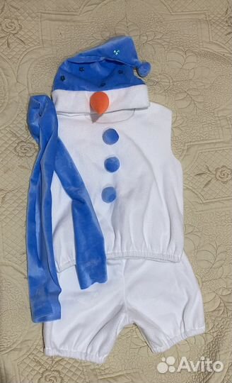 Костюм снеговика для мальчика