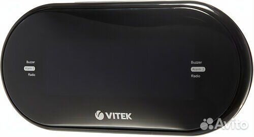 Радиобудильник vitek VT-6602 черный