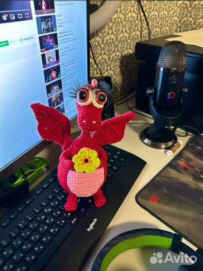 Игрушка дракон