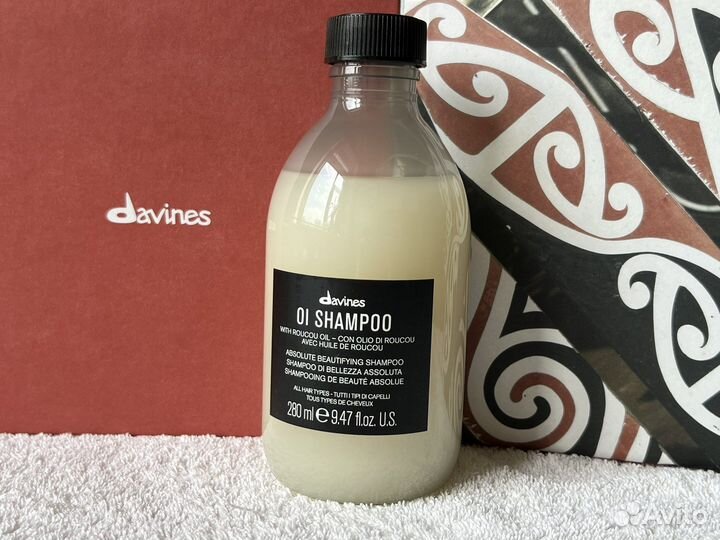 Davines OI шампунь для абсолютной красоты волос