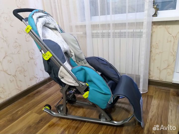 Детские санки коляска бу