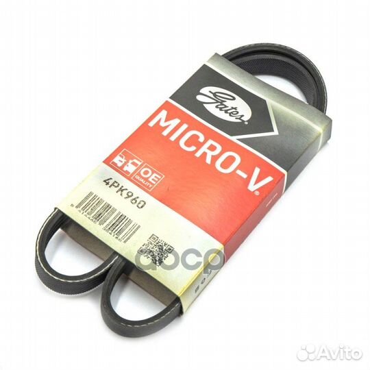 Ремень поликлиновой 4PK960 Gates