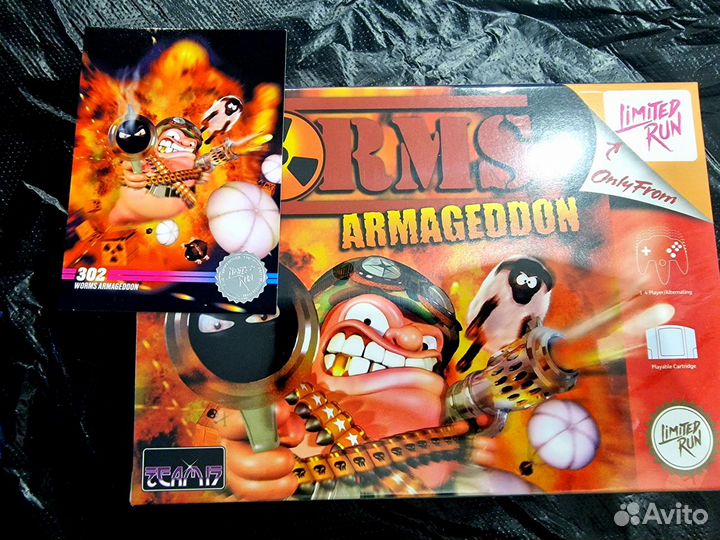 Worms Armageddon (sealed) для Nintendo 64
