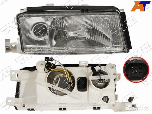 Фара skoda octavia A4 97-10, skoda octavia II