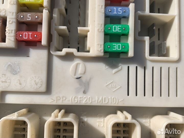 Блок предохранителей renault laguna 3 K9K780