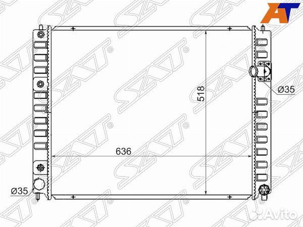 Радиатор infiniti, infiniti EX35, infiniti EX35 08